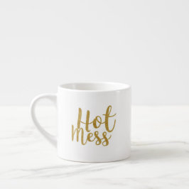Caneca quente da confusão