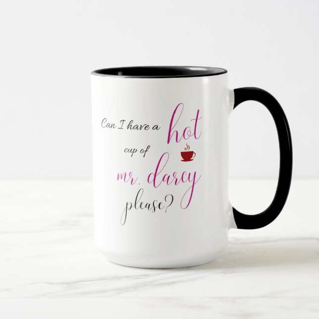 Caneca Quente Sr. Darcy | Orgulho e Preconceito (Direita)