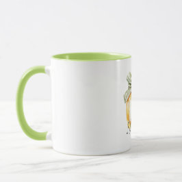 Caneca Querida, eu amo você Pote de Mel