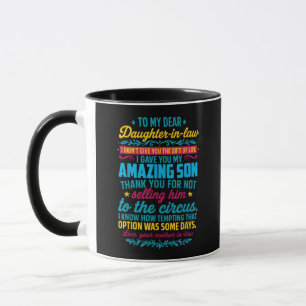 Caneca Querida Nora Dei a Você Meu Filho Incrível