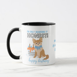 Caneca Querido Longhaired Brown Chihuahua MOM Aniversário