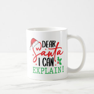 Caneca Querido Papai Noel – Caneca de Café de Nata