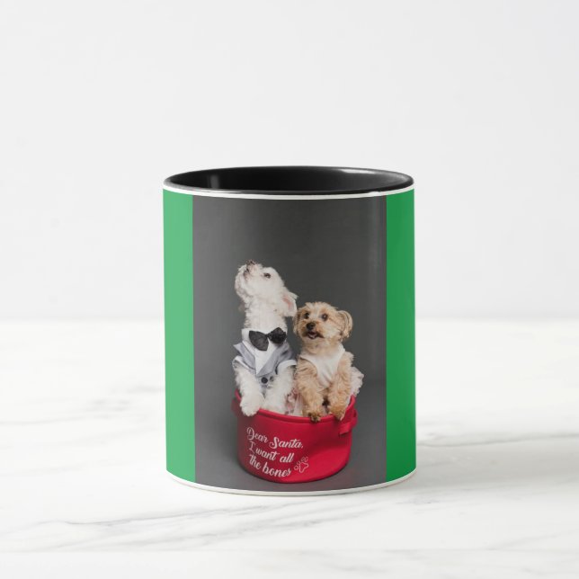 CANECA QUERIDOS PAPAIS NOEIS, QUERO TODOS OS OSSOS (Centro)
