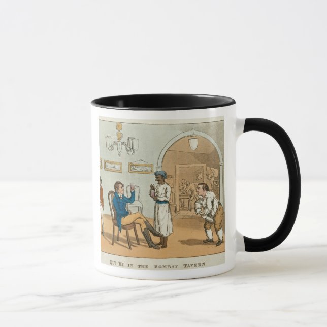 Caneca Qui olá! na taberna de Bombaim, 'do Maste grande (Direita)
