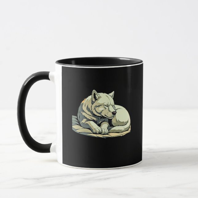 Caneca Quiet Rest – Calm Animal Comfort (Esquerda)