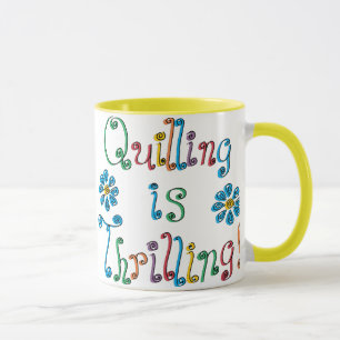 Caneca Quilling está excitando