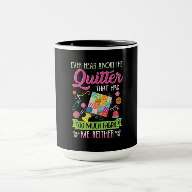 Caneca Quilting Womens Cita Sobre Quilter (Centro)