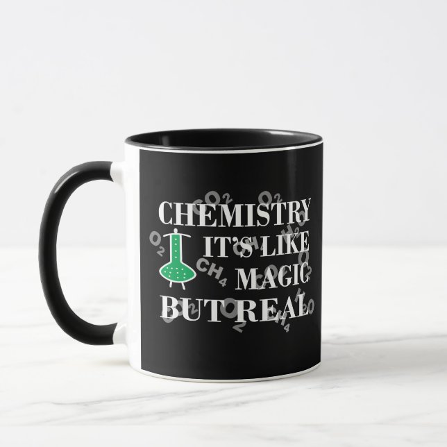 Caneca Química é como mágica, mas real (Esquerda)