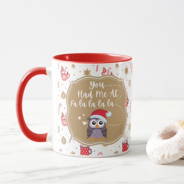Caneca Quirky Owl Mug (Com Donut)