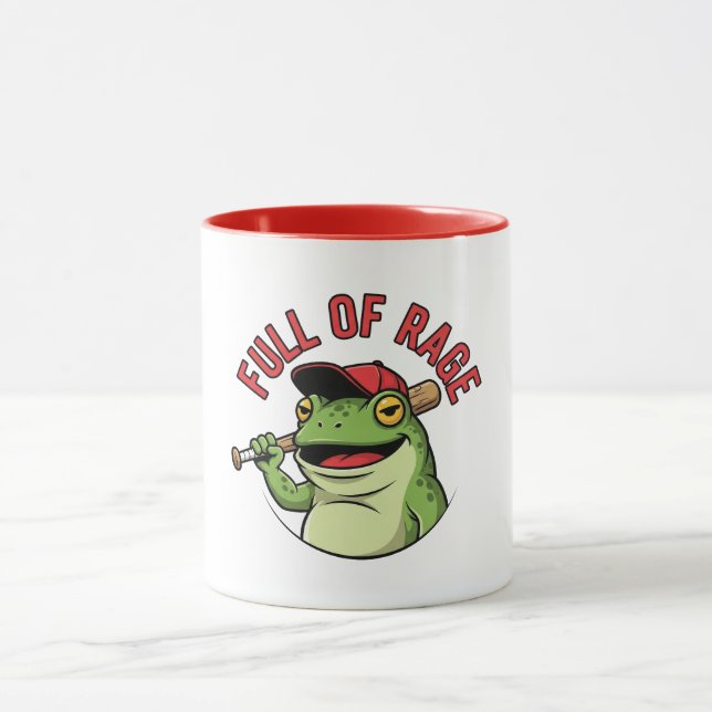 Caneca Rã Zangada Fofa (Centro)