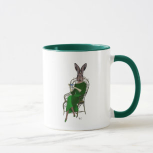 Caneca Rabbit Bella Tomando Chá 4