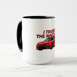Caneca Racing Fan Combo Cup Eu Confio na Máquina
