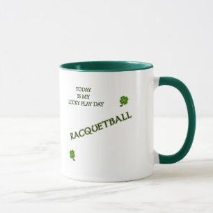 Caneca Racquetball do dia do jogo
