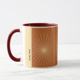 Caneca Radiant Aura Burst Mug – Customizable Gift