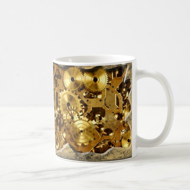 Caneca radical de Steampunk 10 (Direita)