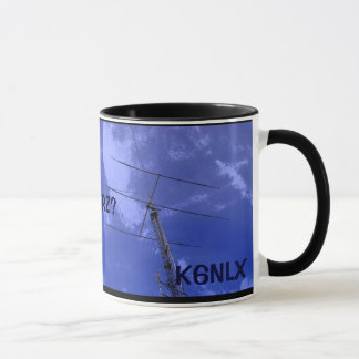 Caneca Rádio amador QRZ e Callsign Mug