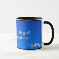 Rádio amador QST e Callsign Mug