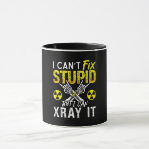 Caneca Radiologista Não Consigo Corrigir Radiologia Estúp