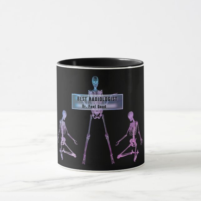 Caneca Radiologista Personalizado Engraçado Doutor Gift M (Centro)