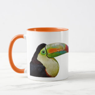 Caneca Rainbow-Billed Toucan Mug