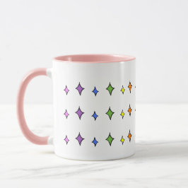 Caneca Rainbow Diamond Mug