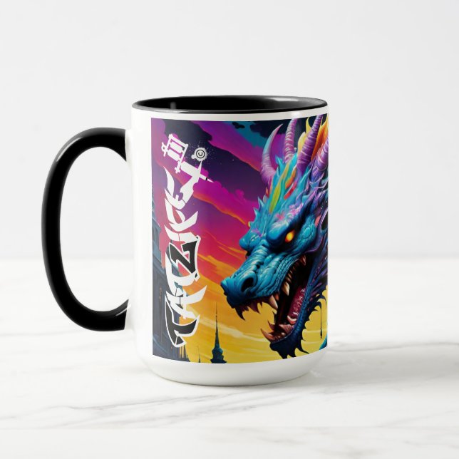 Caneca Rainbow Dragon Mug (Esquerda)