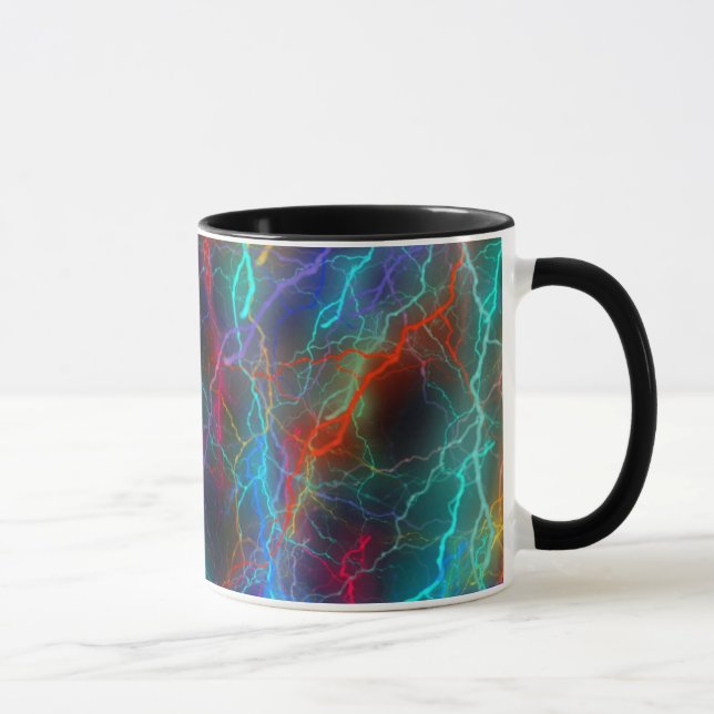 Caneca Rainbow Lightning Storm (Direita)