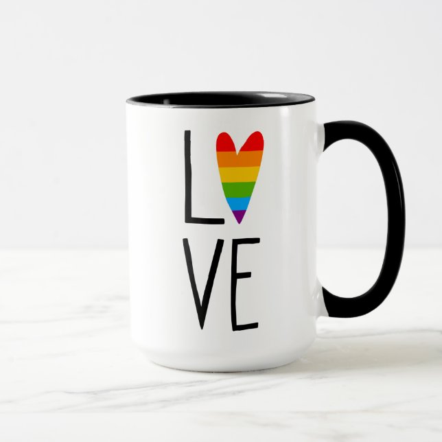 Caneca Rainbow Love (Direita)