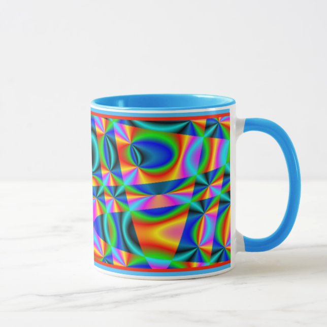 Caneca RAINBOW PATCHWORK Mug (Direita)
