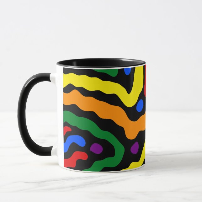 Caneca Rainbow Rivers Mug (Esquerda)