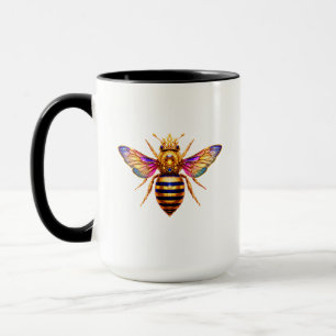 Caneca Rainha Abelha Com Coroa