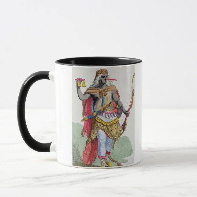 Caneca Rainha Anna Nzinga (1583-1663), 'de DES E de (Esquerda)