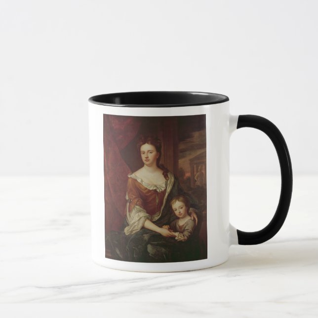 Caneca Rainha Anne e William, duque de Gloucester (Direita)