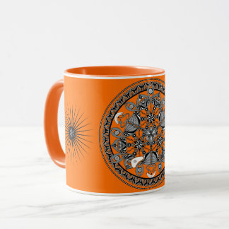 Caneca Rainha Das Cobras (monocromática desenhada 