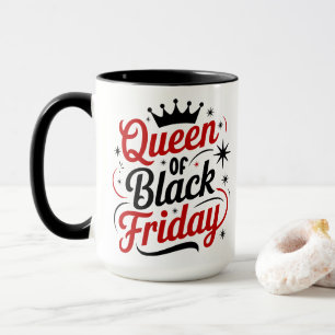 Caneca Rainha das Compras da Black Friday