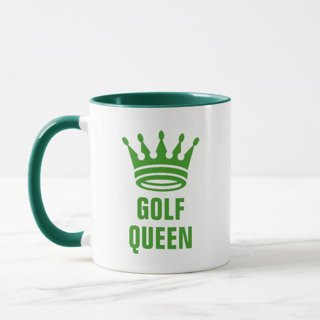 Caneca Rainha do Golfe - Presente Divertido com Me (Esquerda)