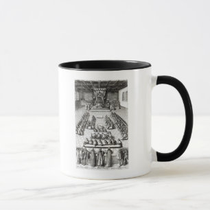 Caneca Rainha Elizabeth mim no parlamento