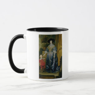 Caneca Rainha Henrietta Maria e seu anão