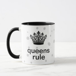 Caneca Rainhas Regem Coroa