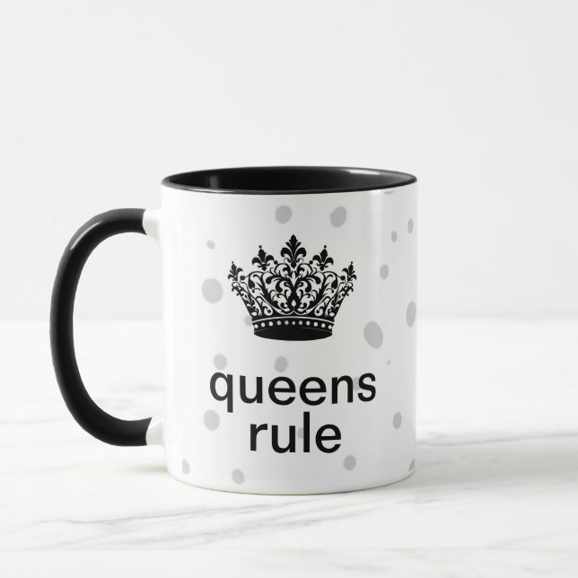 Caneca Rainhas Regem Coroa (Esquerda)