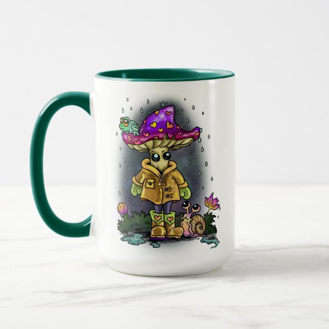 Caneca Rainy Day Friends (Esquerda)