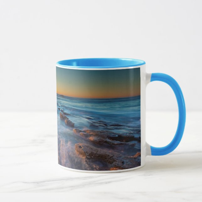 Caneca Raios do Sol iluminam o Oceano Pacífico (Direita)