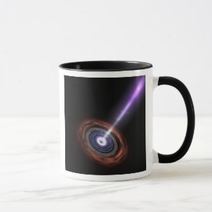 Caneca Raios gama em núcleos galácticos