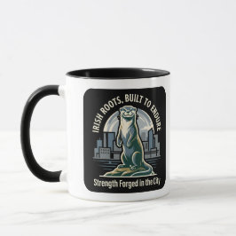 Caneca Raízes Irlandesas Construídas para Resistir Lontra