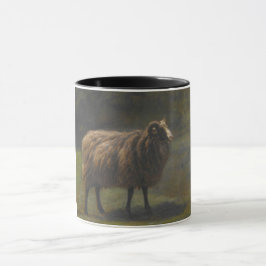 Caneca Ram (Male Sheep) na Fazenda (por Rosa Bonheur)