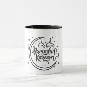 Caneca Ramadan Kareem Crescent Moon avistou a festa
