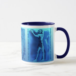 Caneca Ramses sob proteção de Horus "