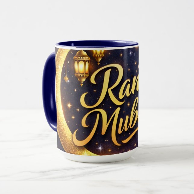 Caneca Ramzan Mubarak Festive Mug (Frente Esquerda)