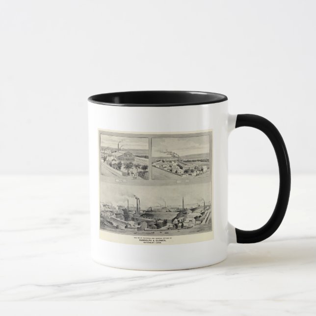 Caneca Randolph & Clowes, Waterbury (Direita)