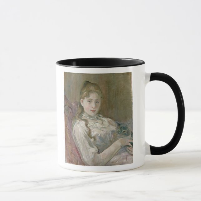 Caneca Rapariga com gato, 1892 (Direita)